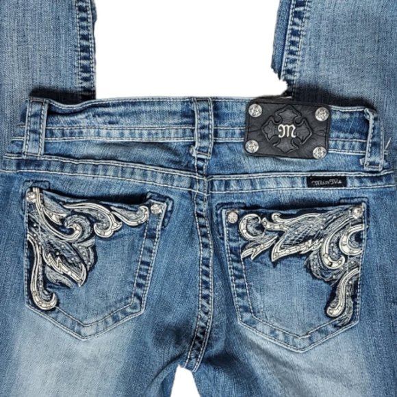 MISS ME SKINNY FIT LOW RISE JEANS (28W/32L) - Picture 9 of 14